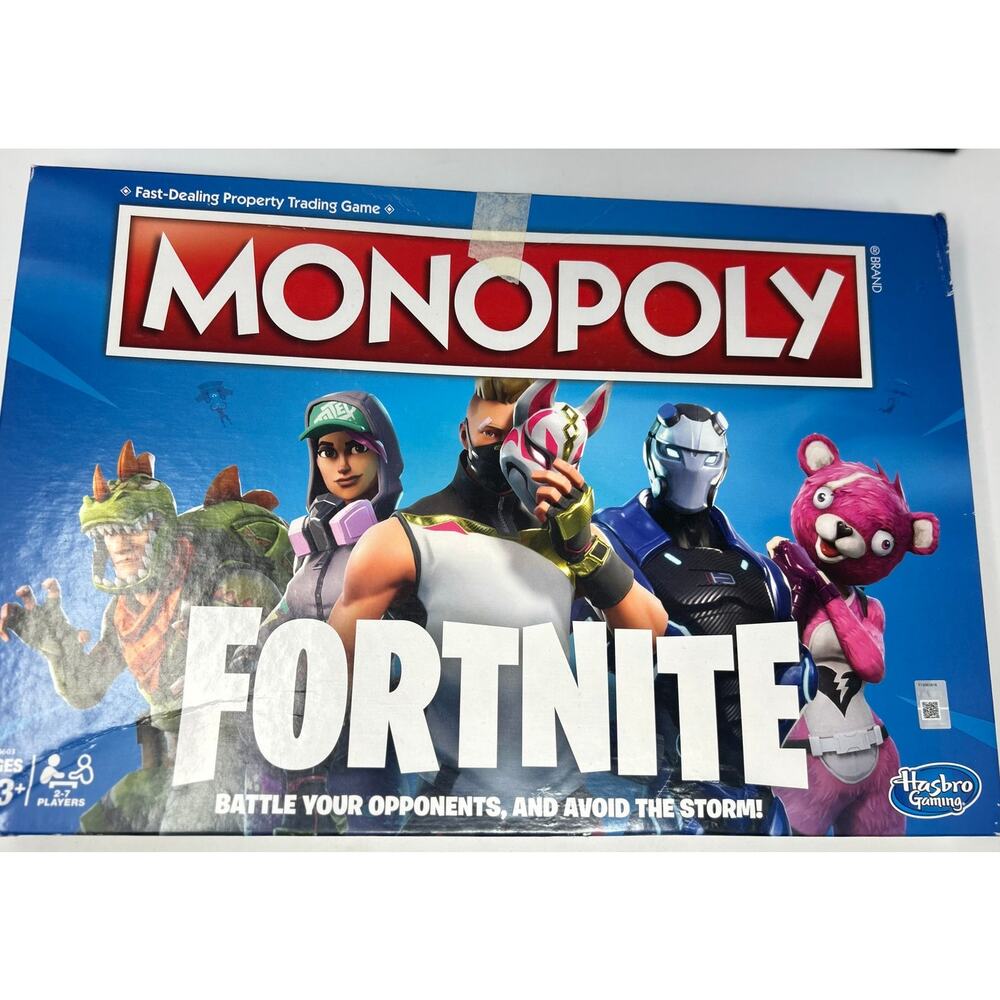 Hasbro Parker‎ Brothers Monopoly Fortnite Board Game